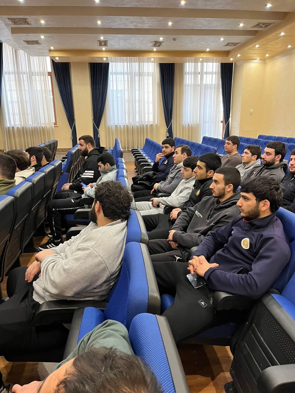 Anti-doping educational seminars for the Armenian men’s weightlifting team